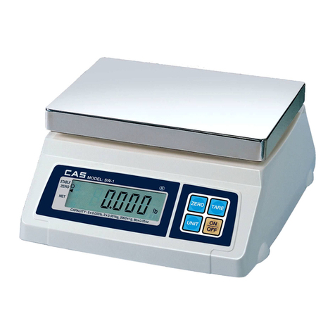 CAS SW-1S Series User manual