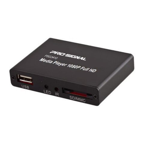 PRO SIGNAL PSG3410 manual