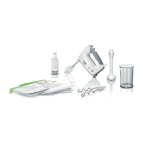 Bosch ErgoMixx MFQ364V0 instruction manual