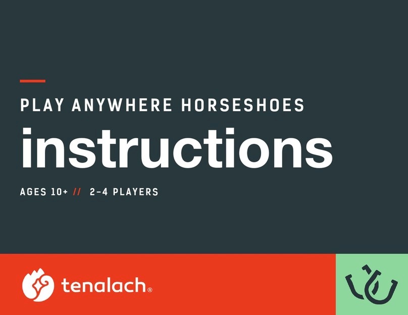tenalach PLAY ANYWHERE HORSESHOES instructions
