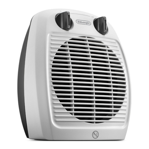 DeLonghi HVA Series Instructions for use DeLonghi HVA Series Instructions for use