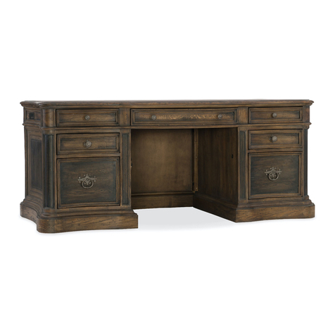 Hooker Furniture 5960-10563-MULTI Disassembly instruction