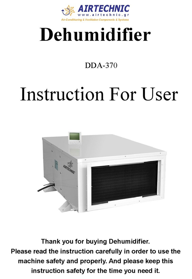 AirTechnic DDA-370 Instructions for use