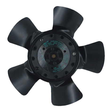 Ebmpapst A2D200-AA02-16 User manual