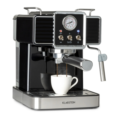 Klarstein GUSTO CLASSICO manual