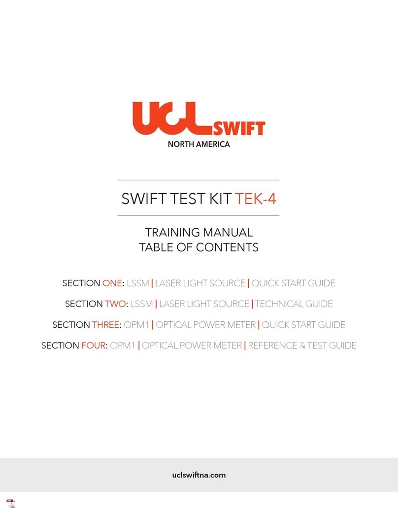 UCL SWIFT TEK-4 Installation guide