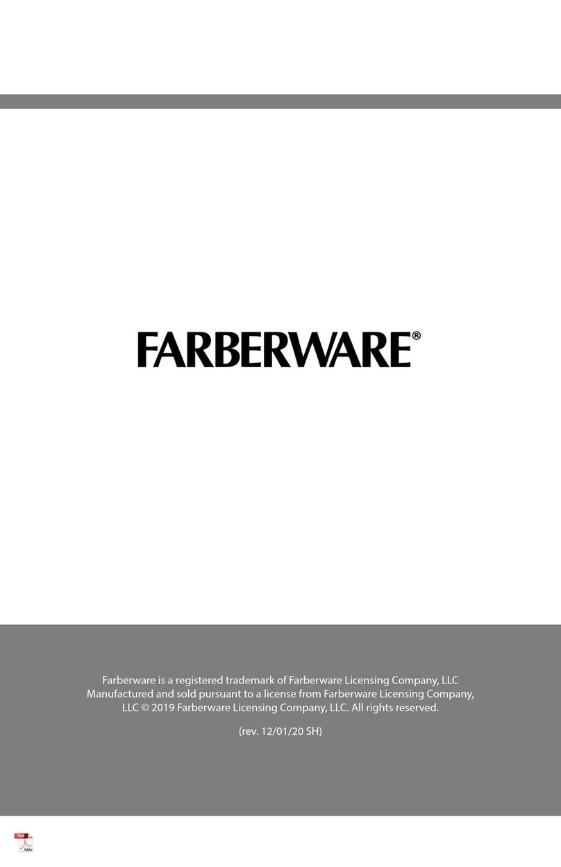 Farberware FHS900B User manual