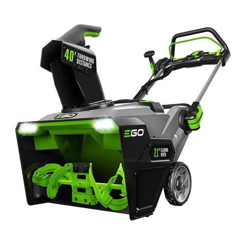 Ego Power+ SNT2110 Operator's manual