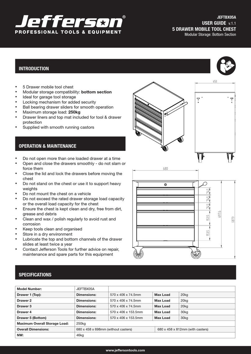 Jefferson JEFTBX05A user guide