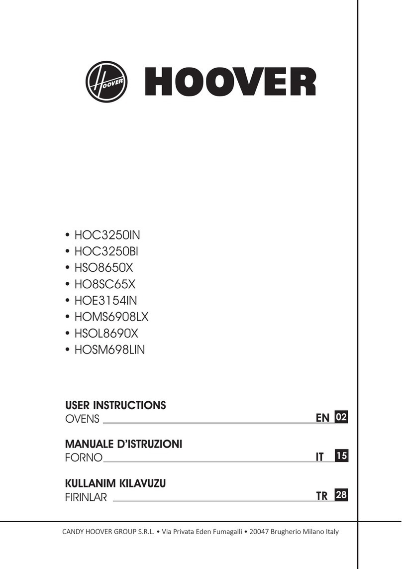 Hoover HO8SC65X User manual