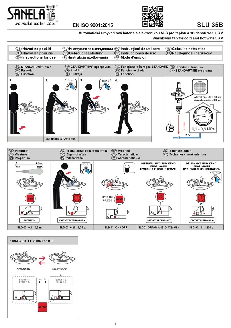 Sanela SLU 35B Instructions for use