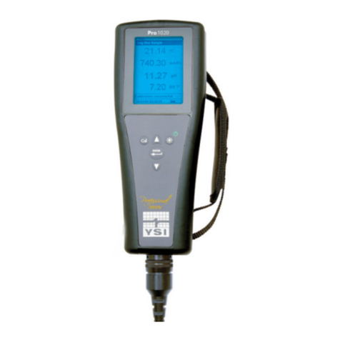 Xylem YSI Pro1020 User manual Xylem YSI Pro1020 User manual