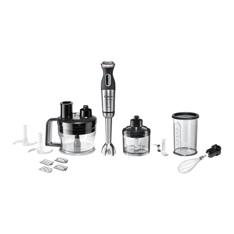 Bosch MaxoMixx MS 8CM6190 instruction manual