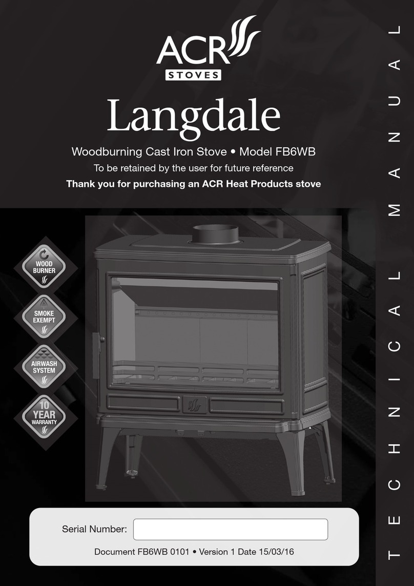 ACR STOVES Langdale Technical manual