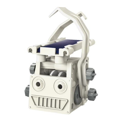4M 3-in-1 Mini Solar Robot User manual