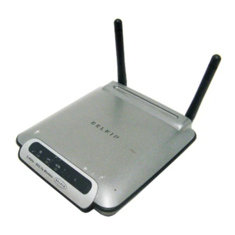 Belkin F5D7130 - Wireless G Access Point User manual Belkin F5D7130 - Wireless G Access Point User manual