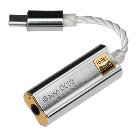 iBasso DC03 user manual