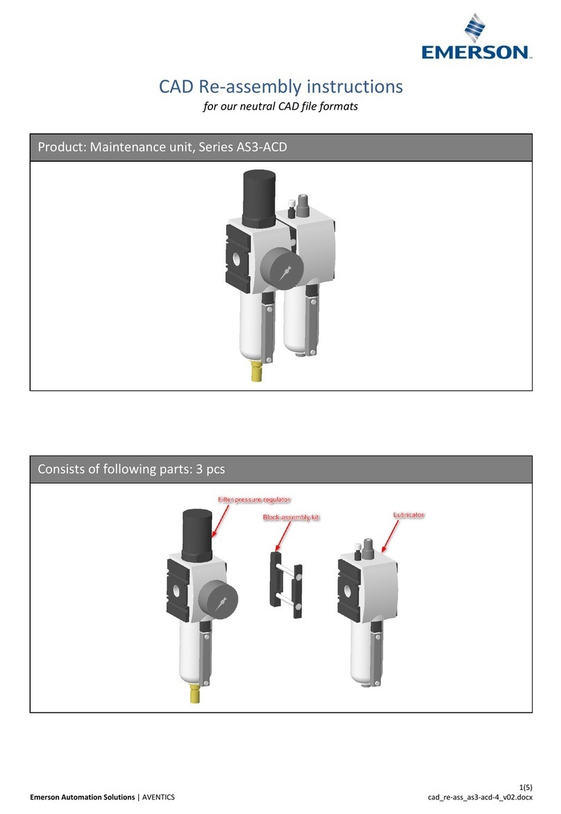 Emerson AS3-ACD Series User manual