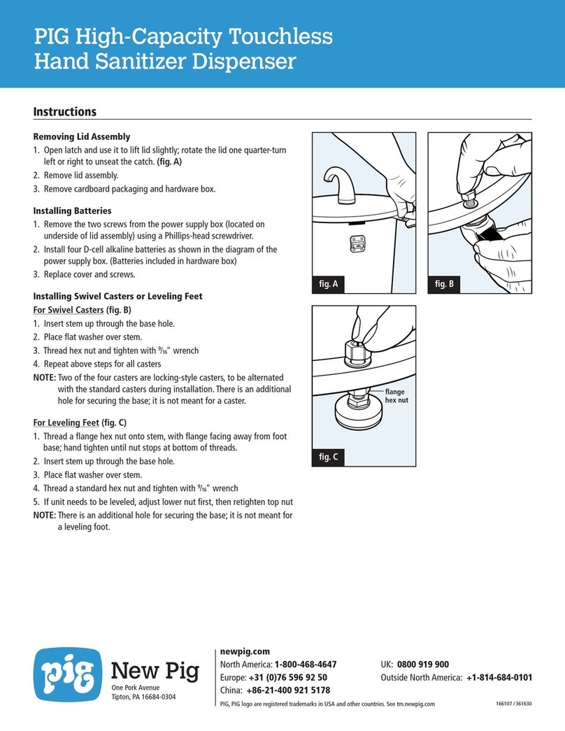 New Pig SAN329 instructions