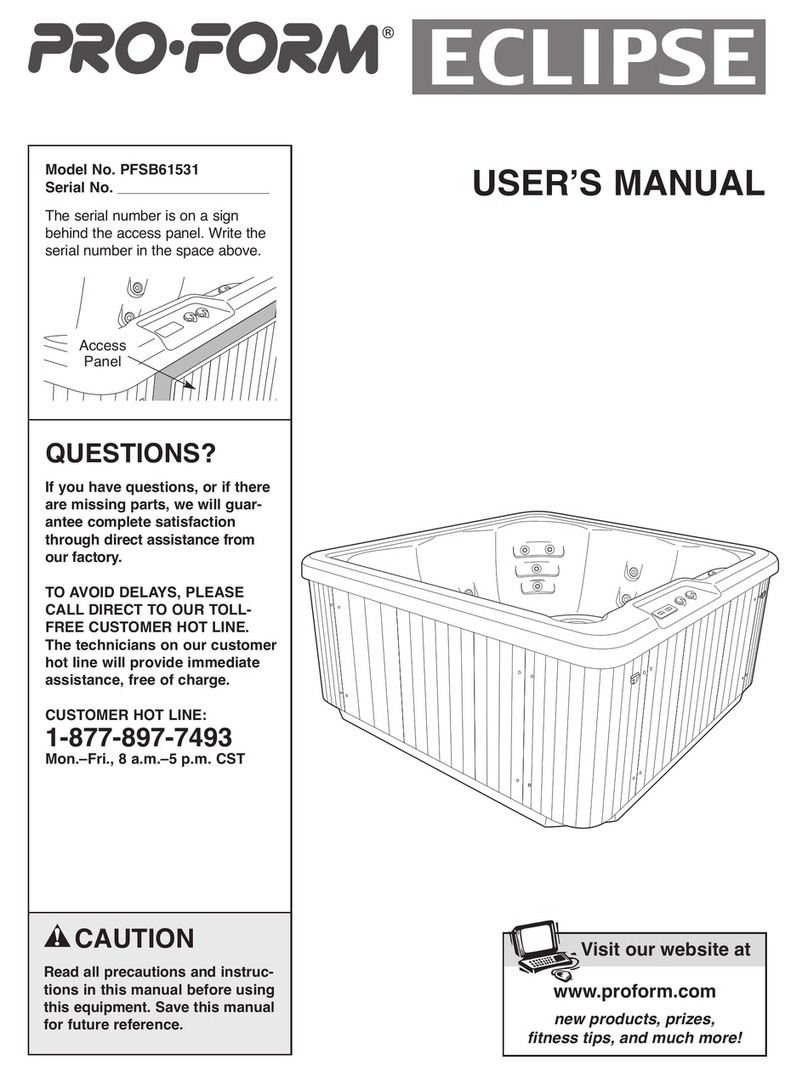 Pro-Form ECLIPSE user manual