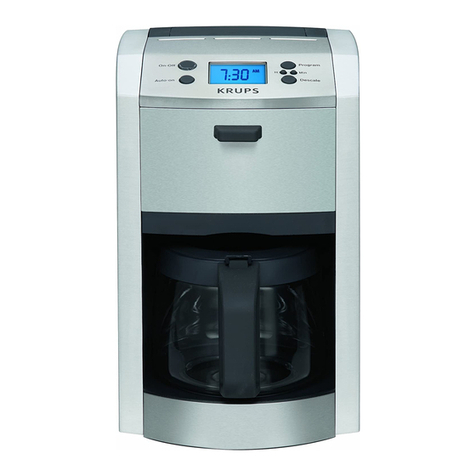Krups KM8105 User manual