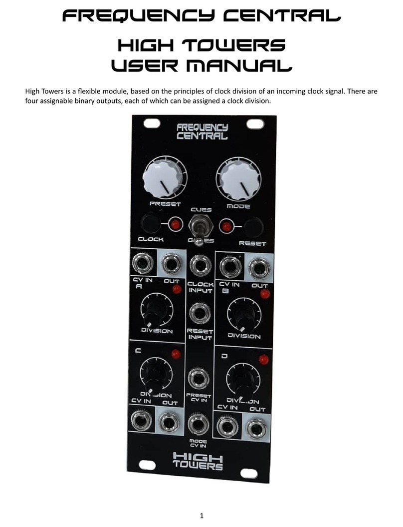 Frequency Central High Towers user manual