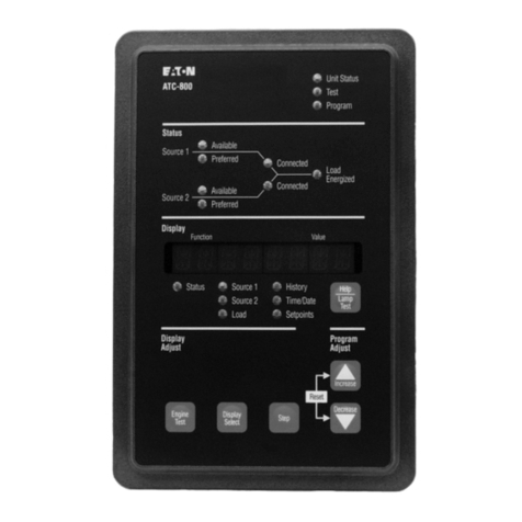 Eaton ATC-800 Programming manual