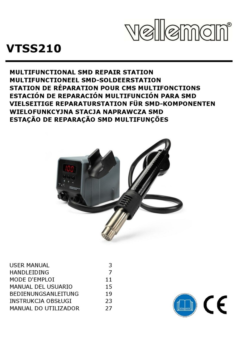Perel VTSS210 user manual