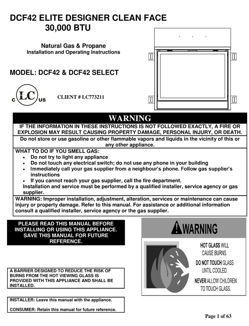 Inca Metal Cutting DCF42 Installation and operating instructions Inca Metal Cutting DCF42 Installation and operating instructions