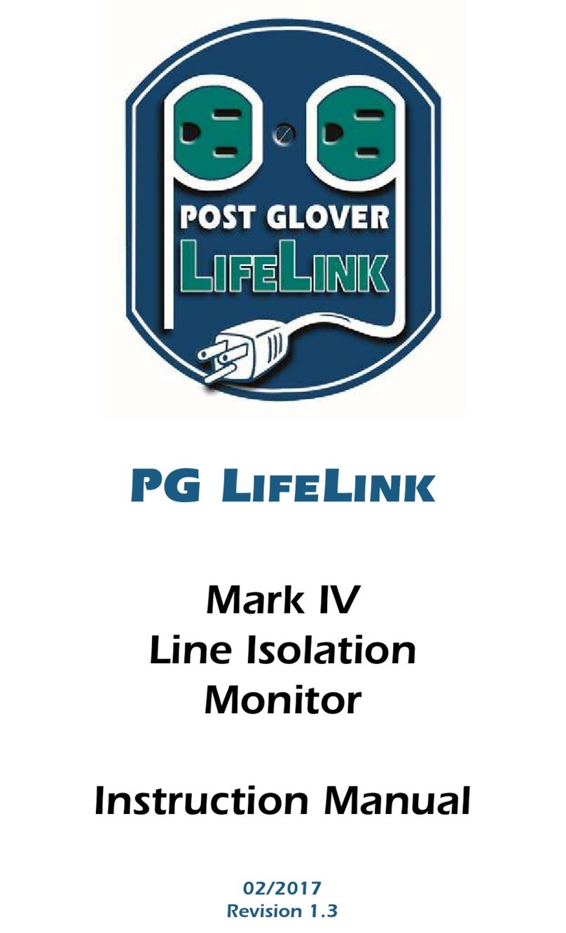 PG LifeLink Mark IV instruction manual