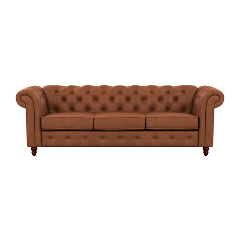 fantastic furniture Carlotta Sofa 3 STR quick start guide
