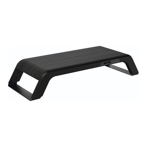 Fellowes Esi HANA-MR-BLK Operation and adjustment guide