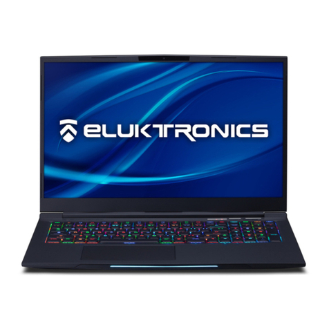 Eluktronics Mech-17 G1Rx User manual