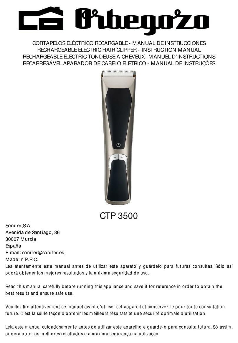 Orbegozo CTP 3500 User manual