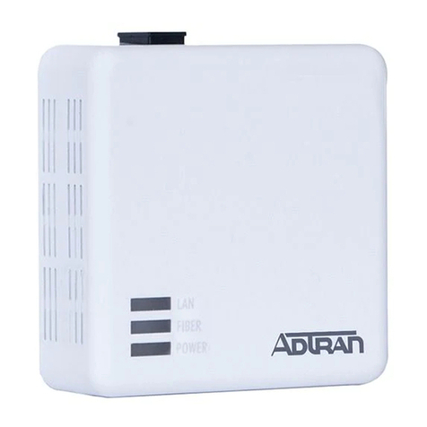 ADTRAN 401 1 GE Micro ONT User manual