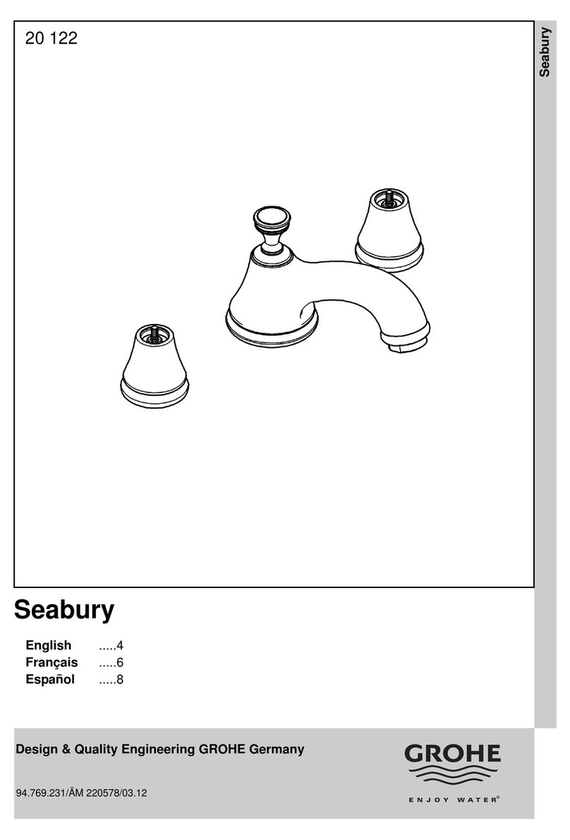 Grohe Seabury 20 122 User manual