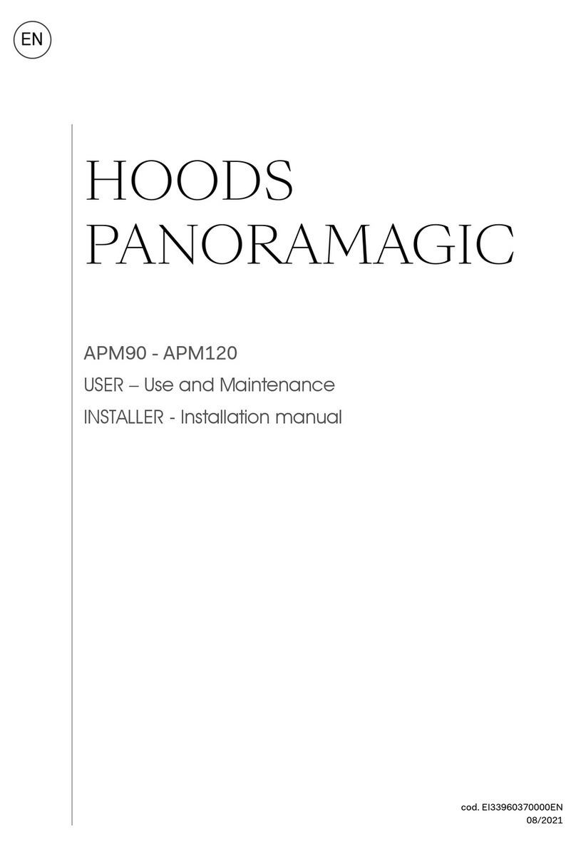 Live PANORAMAGIC APM90 Use and maintenance