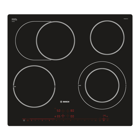 Bosch PKC6 DP1 Series User manual