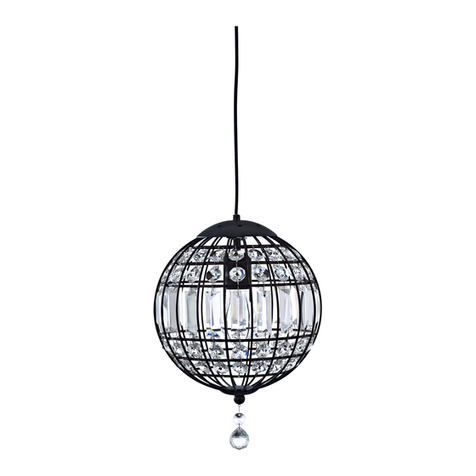 Allen + Roth PENDANT B10111 manual