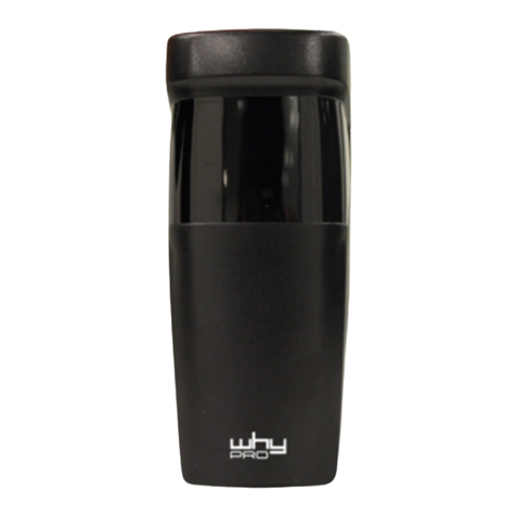 SICE Tech why PRO WHY-PH2 INSTRUCTION MANUAL AND WARNINGS
