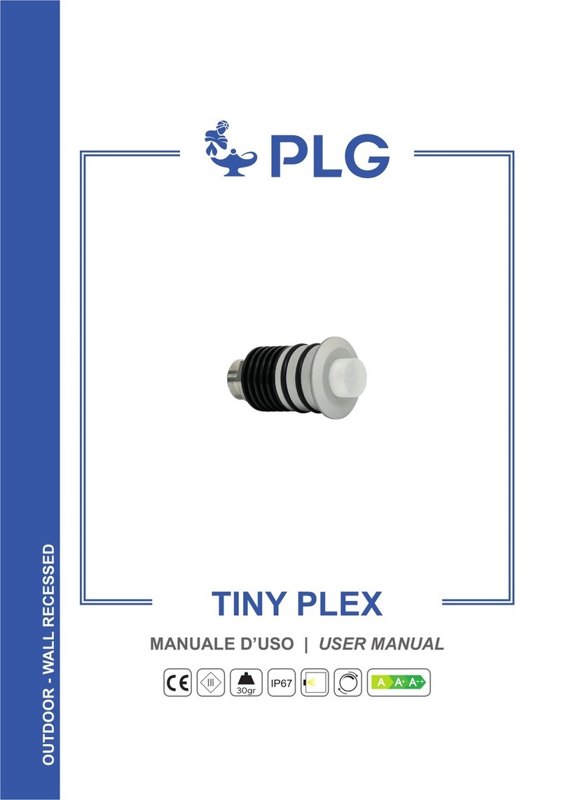 PLG TINY PLEX User manual