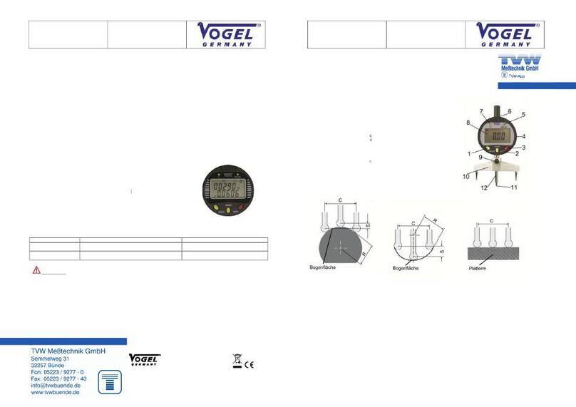 Vogel Germany 47 2120 Operation manual