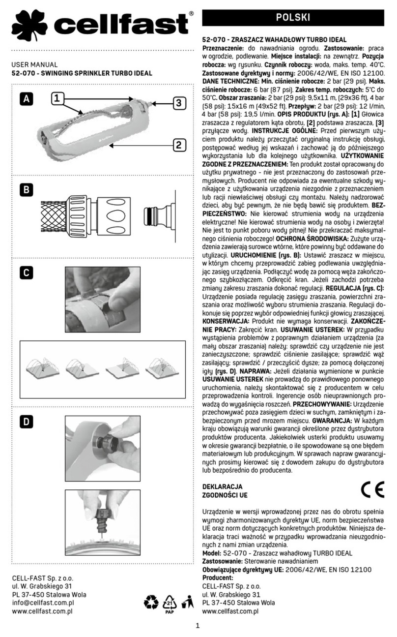 Cellfast 52-070 user manual