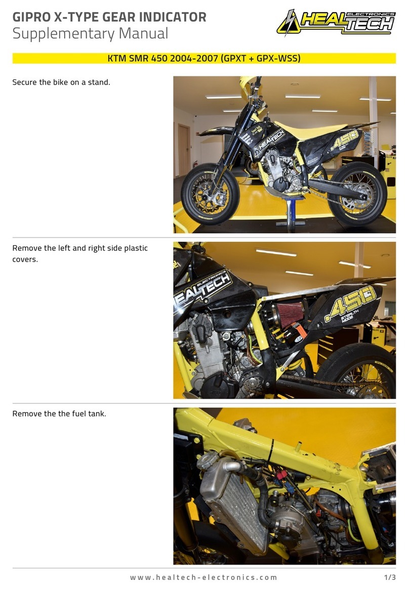 HealTech Electronics GIPRO X-TYPE Instructions and recipes HealTech Electronics GIPRO X-TYPE Instructions and recipes