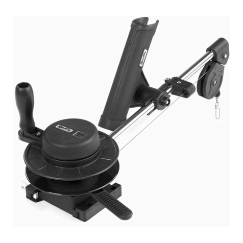 Scotty HIGH PERFORMANCE ELECTRIC DOWNRIGGER Installation Use and Safety Maintenance