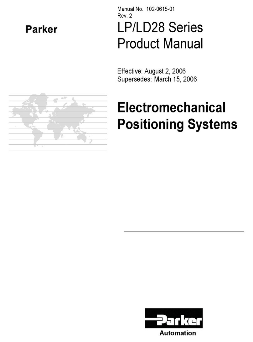 Parker LP28 Series product manual
