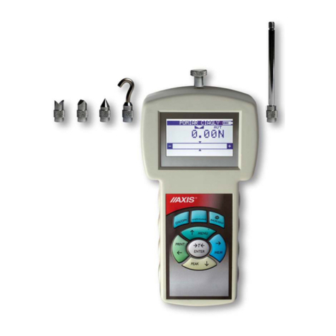 Axis FA Series Operation manual