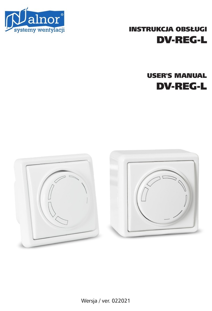 Nalnor DV-REG-L user manual Nalnor DV-REG-L user manual
