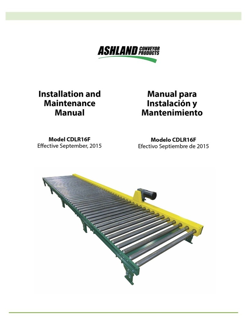 Ashland CDLR16F Installation and maintenance manual