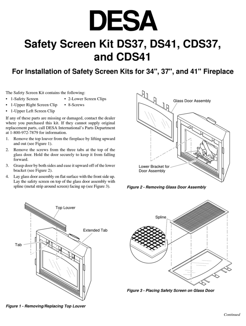 Desa DS37 User manual Desa DS37 User manual